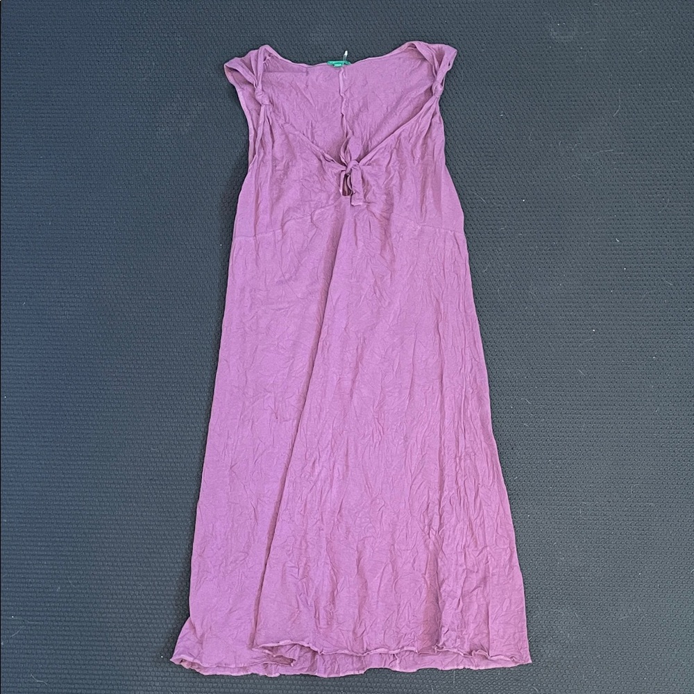 NWOT Sz M Undercolors of Benetton Lilac Beachy Dress